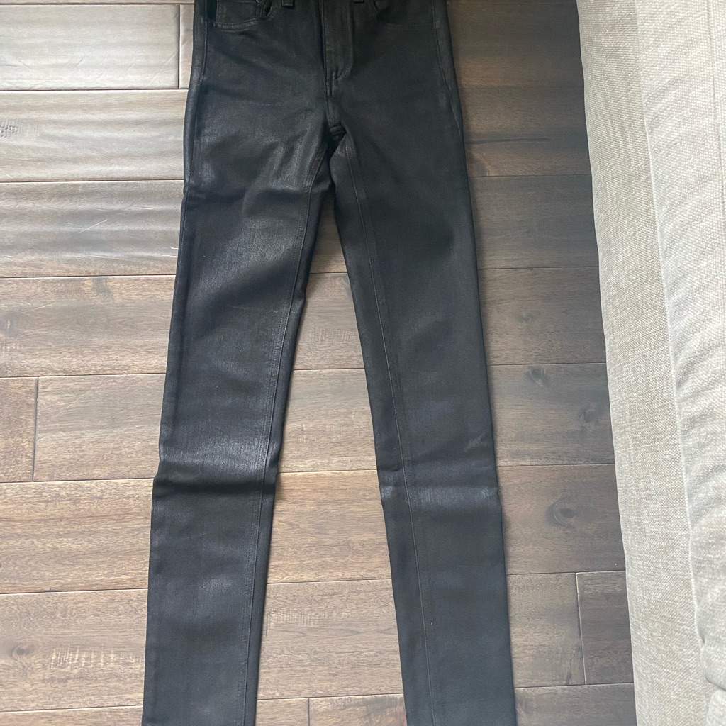Brand New Rag & Bone Skinny Jeans (Leather Look)